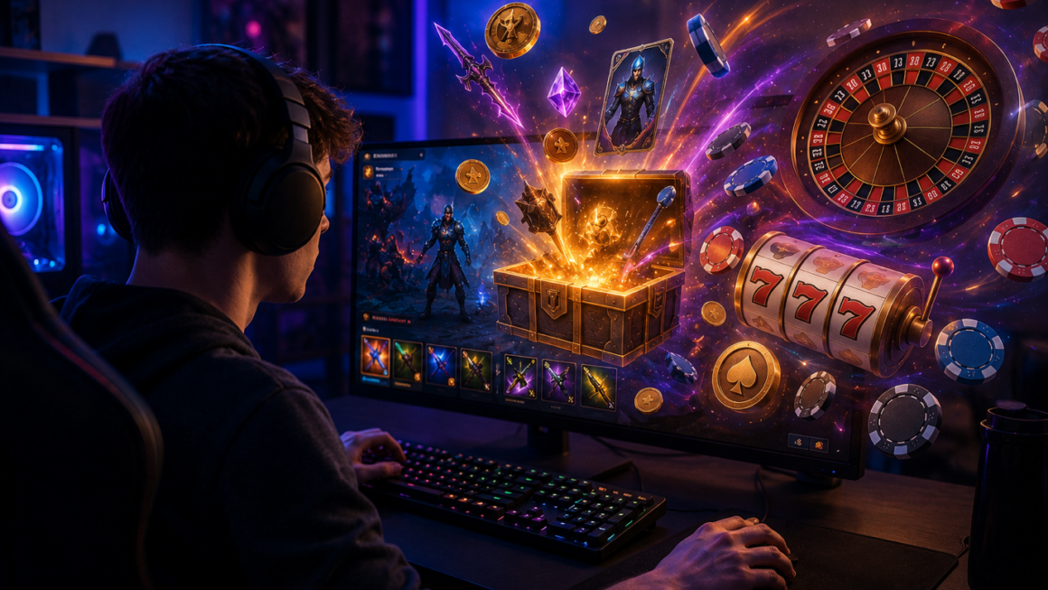 Why Modern Video Games Are Adopting Casino-Style Mechanics - online casino features, reward systems and gaming mechanics influencing modern video game design