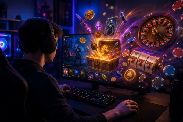 Why Modern Video Games Are Adopting Casino-Style Mechanics
